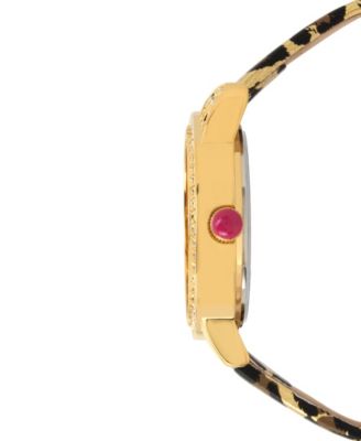 Betsey Johnson Cat Face Motif Watch 36mm - Macy display picture 2
