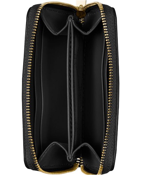 Michael Kors Jet Set Leather Zip-Around Card Case & Reviews - Handbags & Accessories - Macy&#39;s