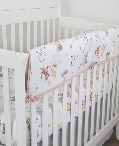 Disney Classic Winnie The Pooh Crib Rail Cover Reviews Bedding