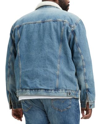 levi's big and tall sherpa trucker jacket