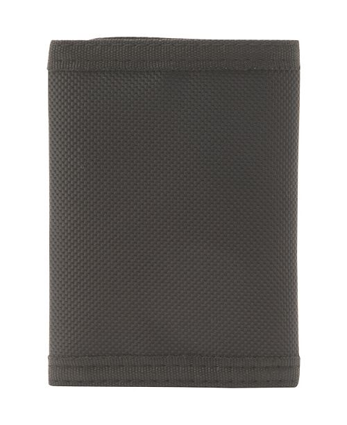 Columbia Men's RFID Fabric Sport Trifold Wallet with Velcro Closure