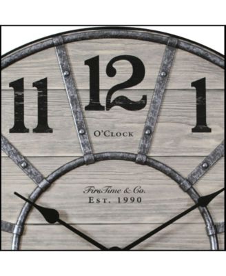 FIRSTIME & CO 27" Cooper Wall Clock