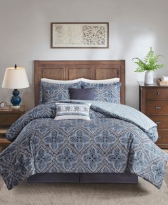 Harbor House - Nulki Queen 6 Piece Cotton Comforter Set