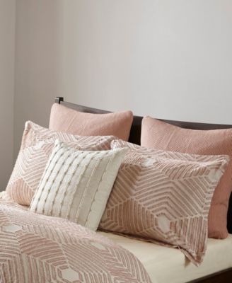 Ellipse Jacquard 3-Pc. Comforter Set, King/California King