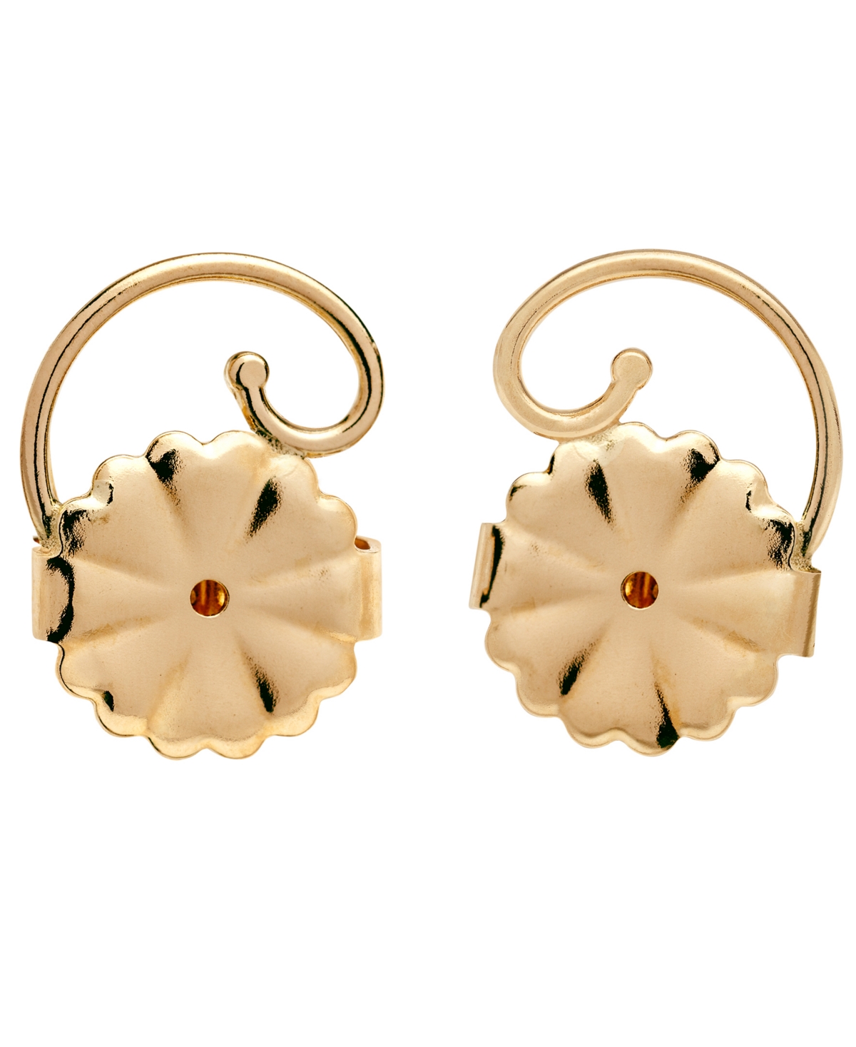 Levears Earring Backs in 14k Gold over Sterling Silver & Reviews - Jewelry  & Watches - Macy's