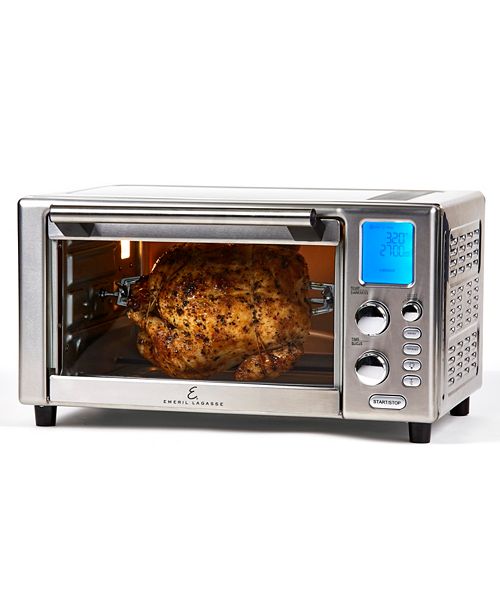 Tristar Emeril Lagasse Power Air Fryer Toaster Oven 360 Reviews Small Appliances Kitchen Macy S