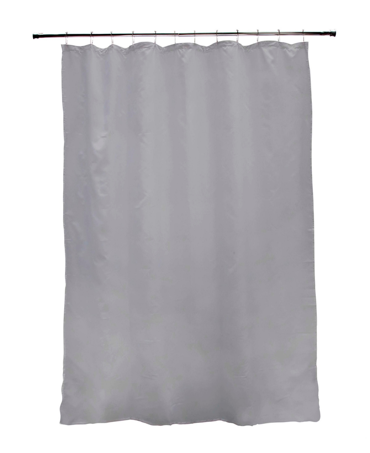Kenney Medium Weight Peva Shower Curtain Liner In Gray