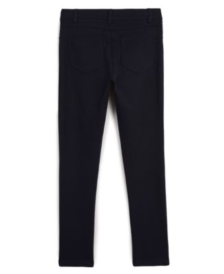 Little Girls Uniform Knit Jeggings