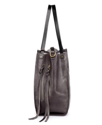 Women's Genuine Leather Daisy Tote Bag