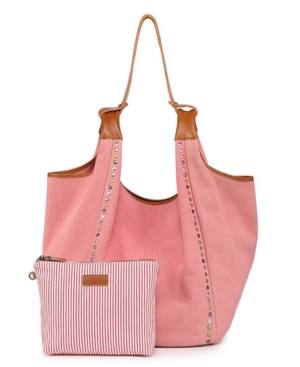 Shop Old Trend Women's Genuine Leather Rose Valley Hobo Bag In Coral