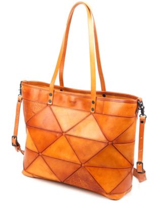 Women's Genuine Leather Prism Tote Bag
