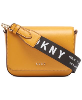 dkny tan purse
