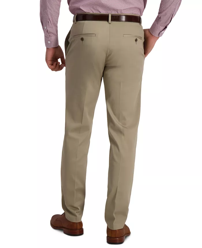 Men’s Iron Free Premium Khaki Straight-Fit Flat-Front Pant - thumbnail 5
