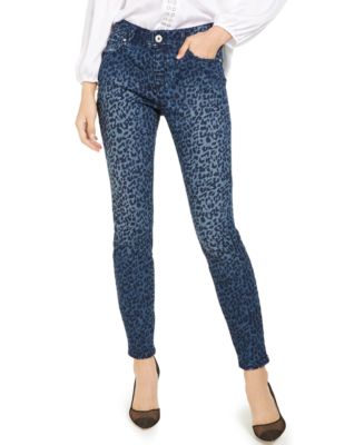 INC International Concepts INC Leopard-Print Skinny Jeans, Created for ...