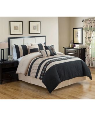 Luxlen Rachita 7 Piece Comforter Set, King - Macy's