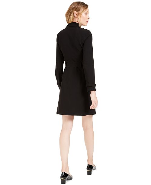 Calvin Klein MilitaryCoat Dress & Reviews Dresses Women Macy's