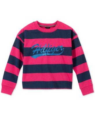 tommy hilfiger striped sweatshirt