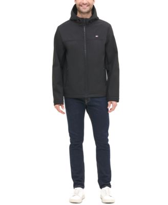Graphic Hooded Soft-Shell Jacket 