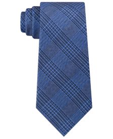 Men's Graphite Classic Plaid Tie