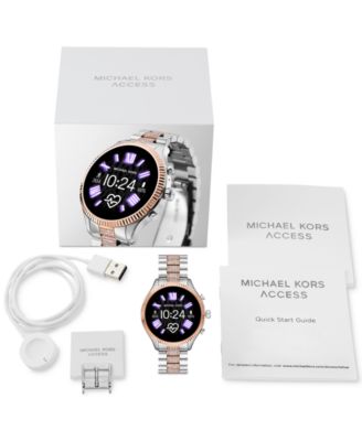 michael kors purple smartwatch