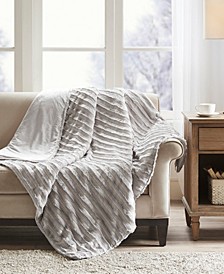 CLOSEOUT! Duke Faux Fur 12lbs Weighted Blanket