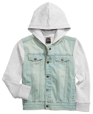 image of Ring of Fire Big Boys Denim Jacket, Big Boys, Created for Macy-s