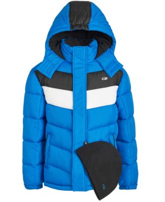 cb sports hooded puffer coat