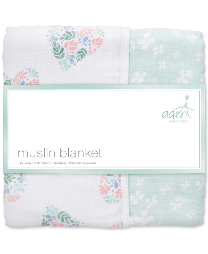 aden by aden + anais Baby & Toddler Girls Floral Heart Printed Cotton