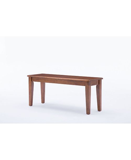 Boraam Shaker Collection Dining Bench Reviews Furniture Macy S