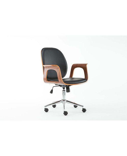 Boraam Happ Collection Bentwood Desk Chair Reviews Furniture