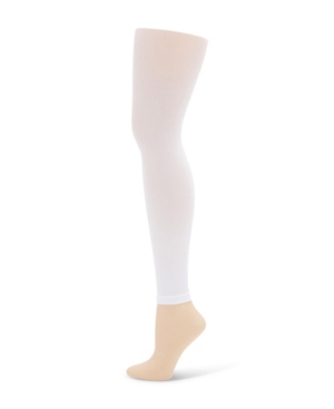 Capezio Big Girls Footless Tight with Self Knit Waist Band