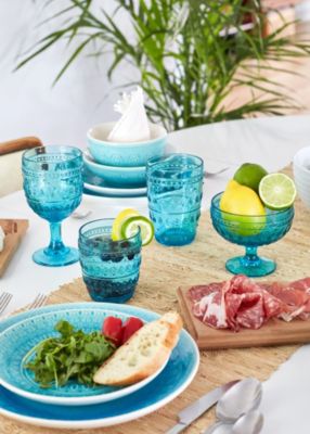 Fez Double Old Fashion Glasses, Set of 4