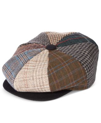 stetson newsboy cloth hat