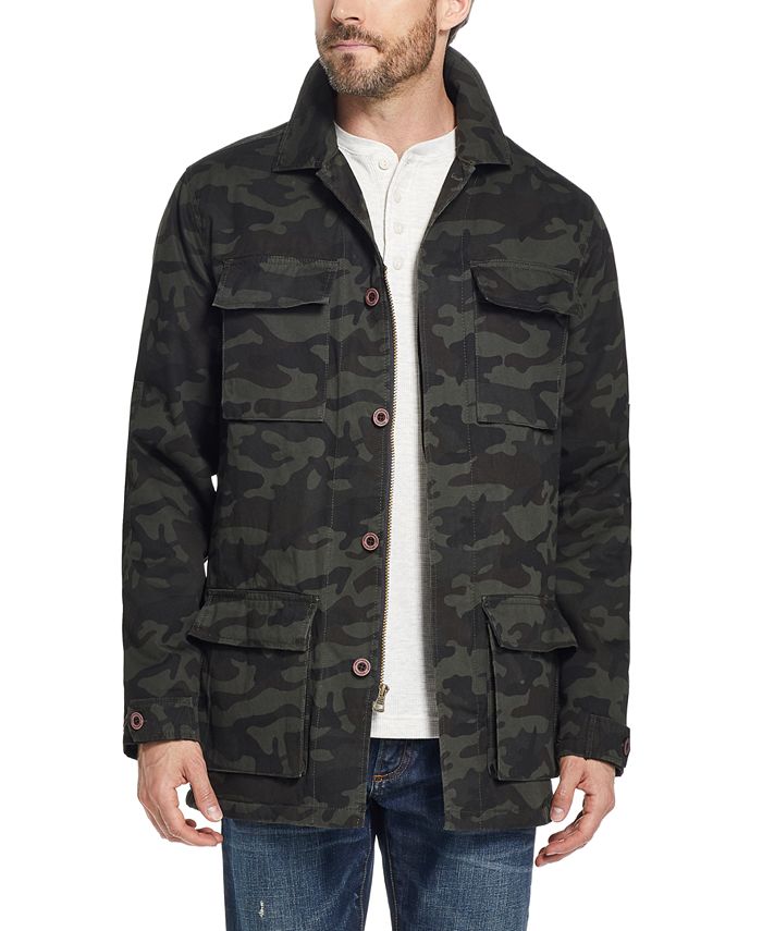 Weatherproof Vintage Men's Fleece Lined Camo Jacket, Created for Macy's ...