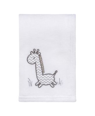 Trend Lab - Giraffe Safari Plush Baby Blanket