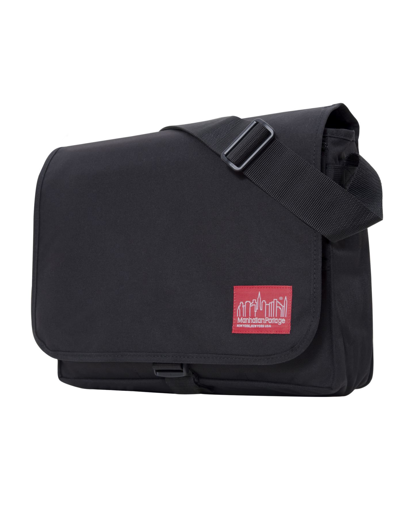 Женская сумка Manhattan Portage Medium DJ Computer Bag Deluxe, цвет: Чёрный — фото 1