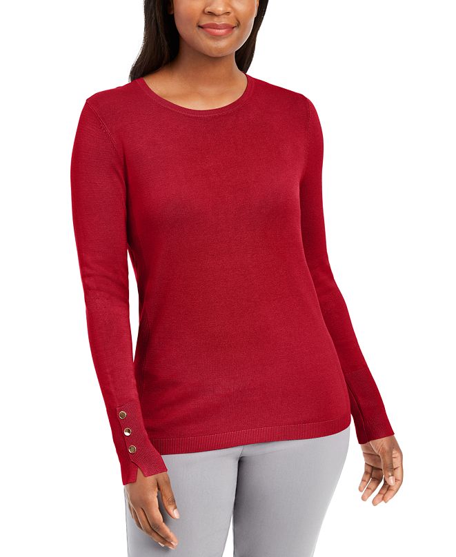 macy's brown sweater