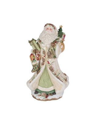 Fitz and Floyd - Fitz & Floyd Forest Frost Santa Figurine
