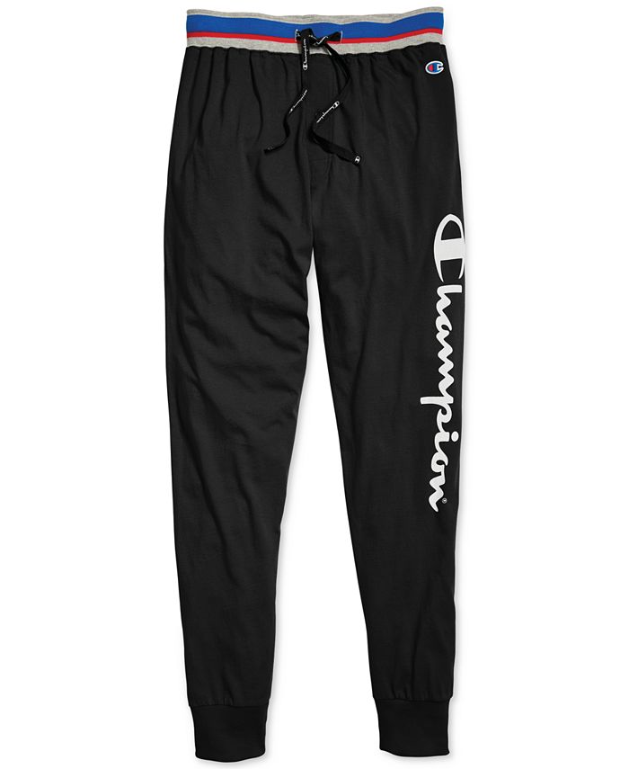 Champion Men's Cotton Jogger Pajama Pants & Reviews - Pajamas & Robes ...