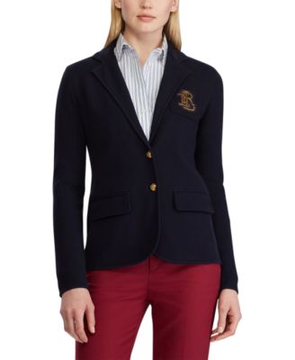 Lauren Ralph Lauren Sweater Blazer - Macy's