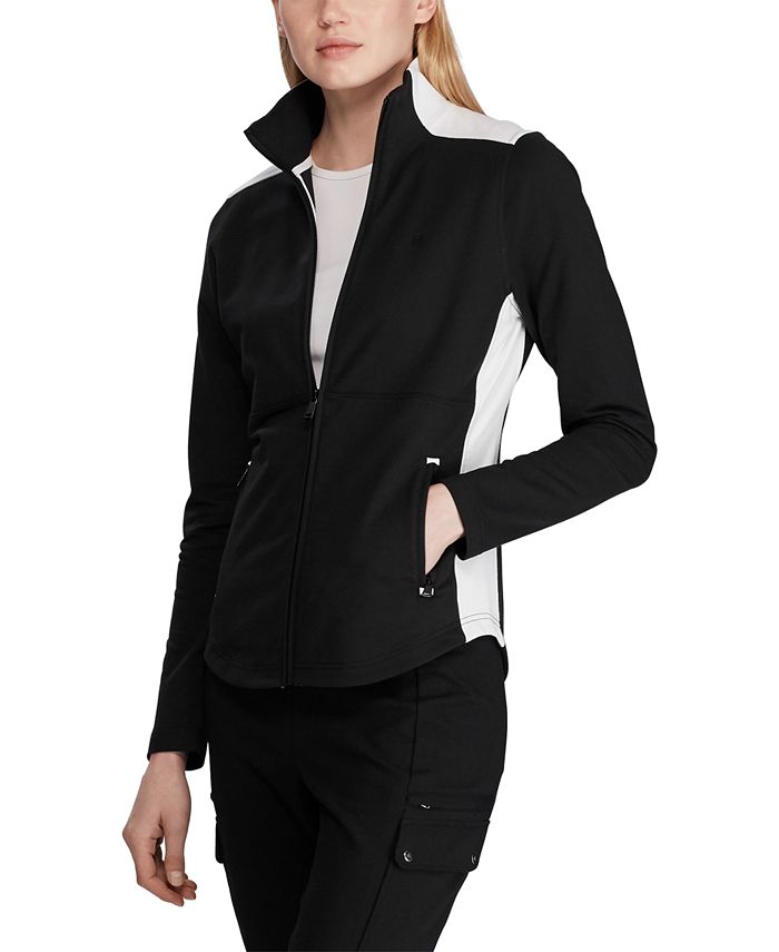 Ralph lauren track jacket women's hot sale