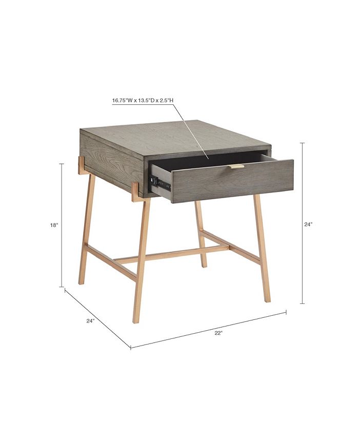 Furniture Yorkton End Table & Reviews Furniture Macy's