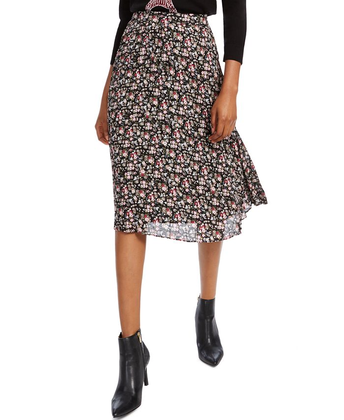 Maison Jules Midi Skirt, Created for Macy's & Reviews - Skirts - Women ...