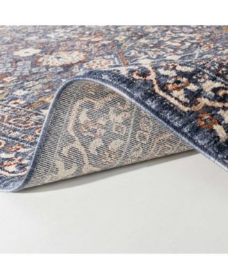Belvoir LRL1300A Navy 5'3" X 7'6" Area Rug