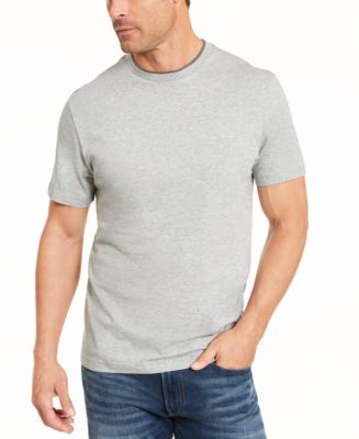 Club Room Men's Heathered T-Shirt, Created for Macy's - Macy's