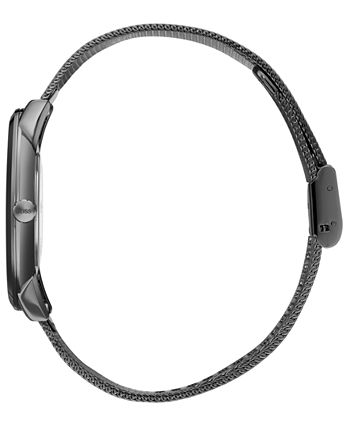 BOSS Men's Horizon Ultra Slim Gray Ion-Plated Stainless Steel Bracelet ...