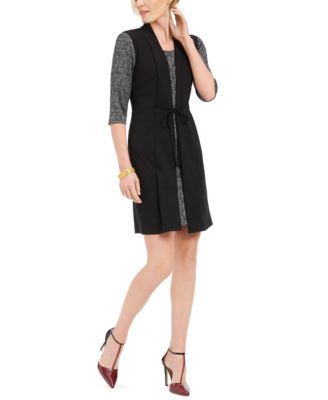 macys jacket dresses