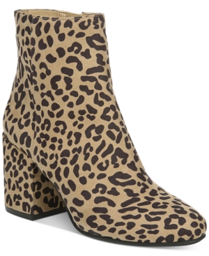 11 M Bar Iii Gatlin Block-Heel Booties, Created for Macy's Women's Shoes ( Box demaged) 