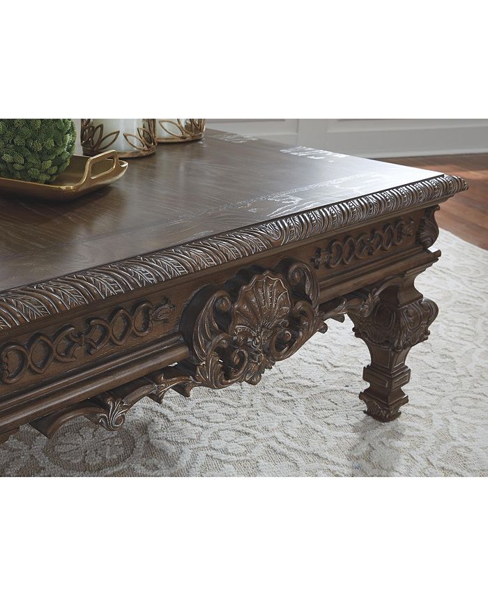 Signature Design By Ashley Ashley Furniture Charmond Coffee Table Macy's