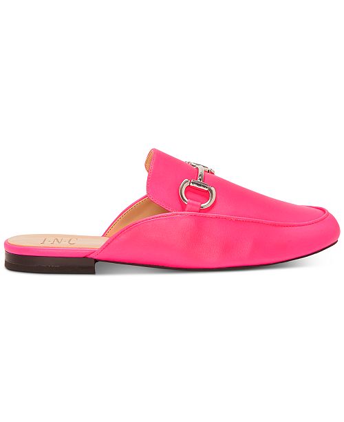 INC International Concepts INC Women's Gilia Buckle Mules, Created for